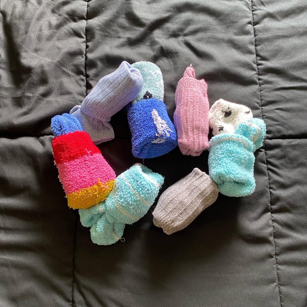 Fuzzy sock bundle
